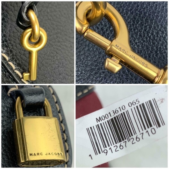 MARC JACOBS Mini The Boho Grind Leather Shoulder Bag - Picture 6 of 8